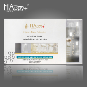 Chinese Skin Care Products Happy+ Qbeka Anti Wrinkle & Brightening Serum Set Whitening Face Serum Hy